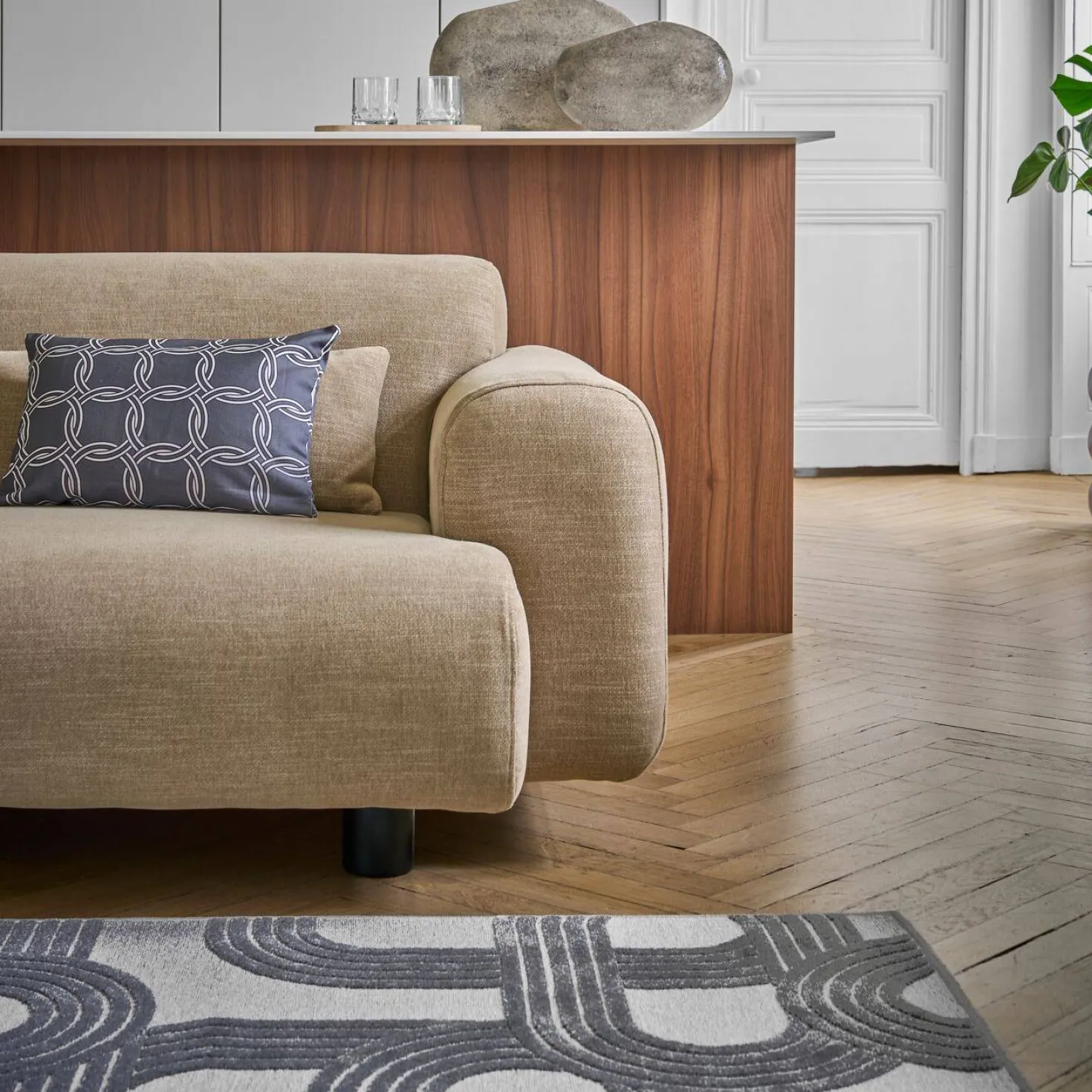 Tapis motif géométrique Rodrick