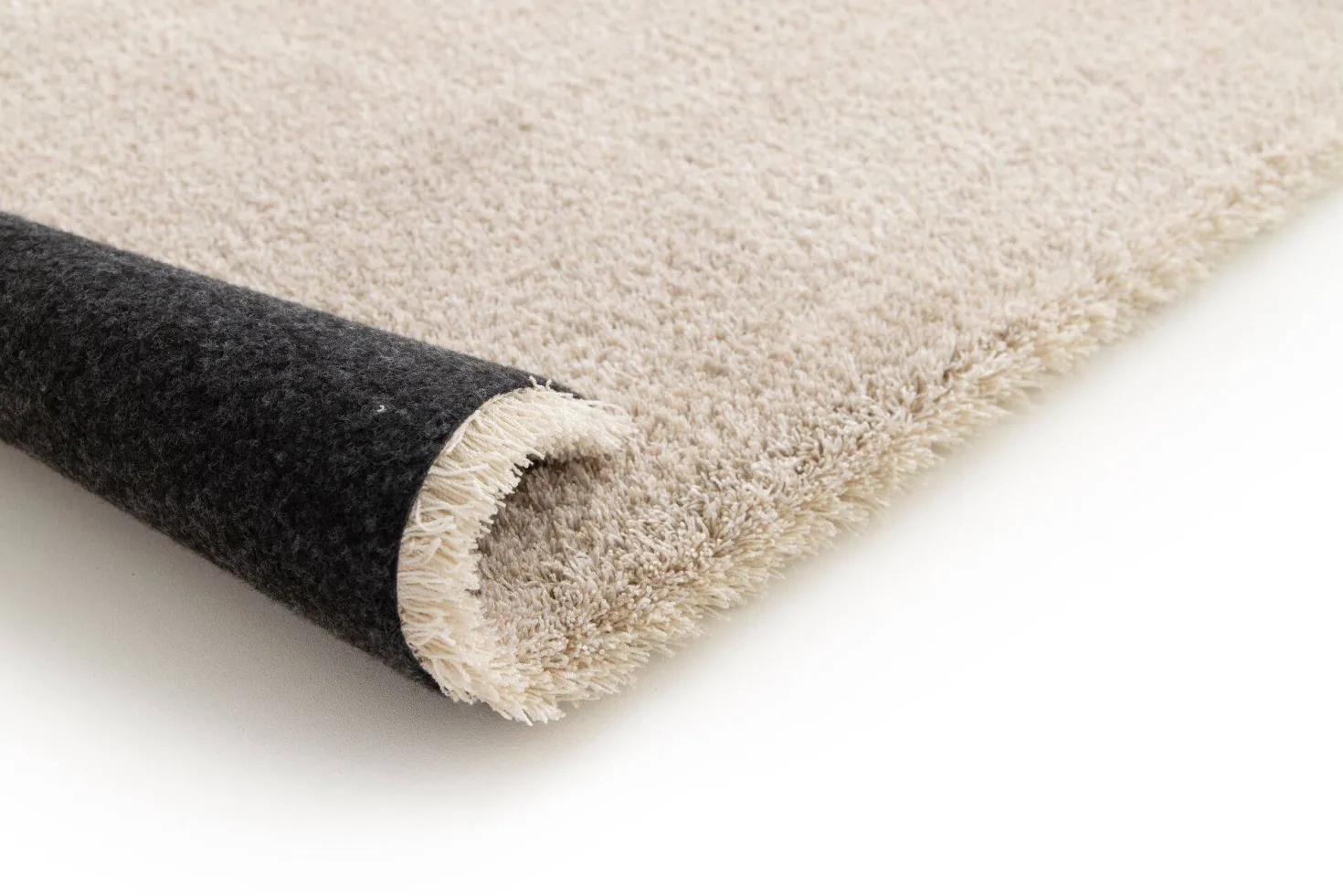 Tapis polyester recyclé uni Bao