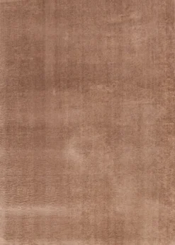 Tapis polyester recyclé uni Bao