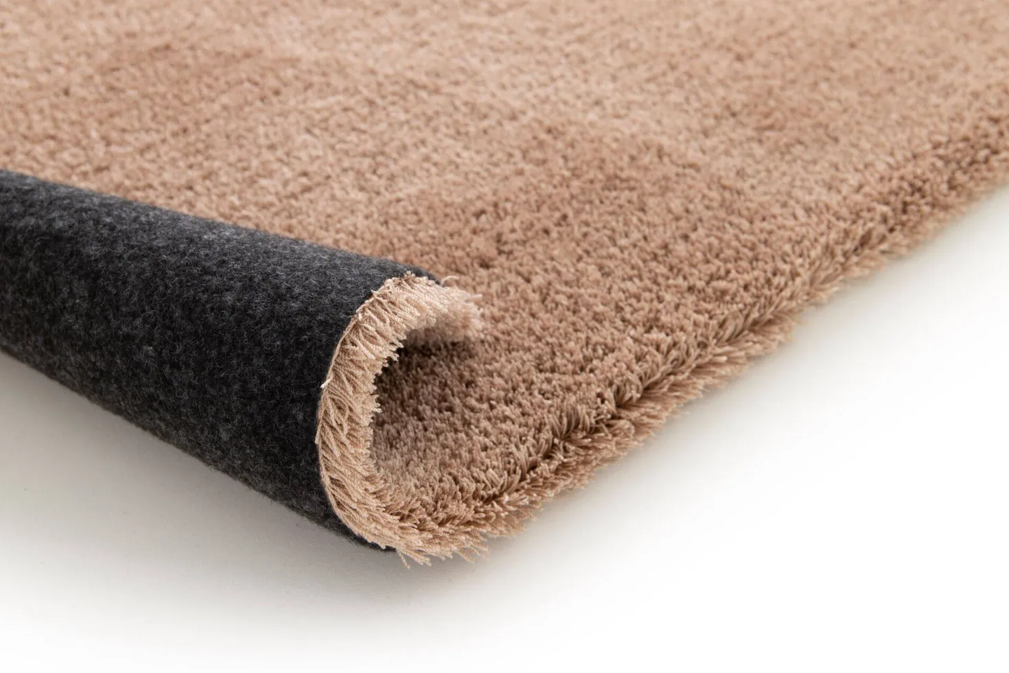 Tapis polyester recyclé uni Bao