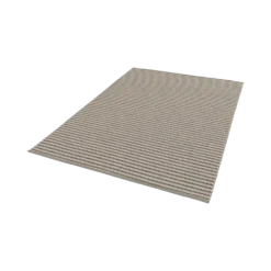 Tapis rayures laine et jute Blandine