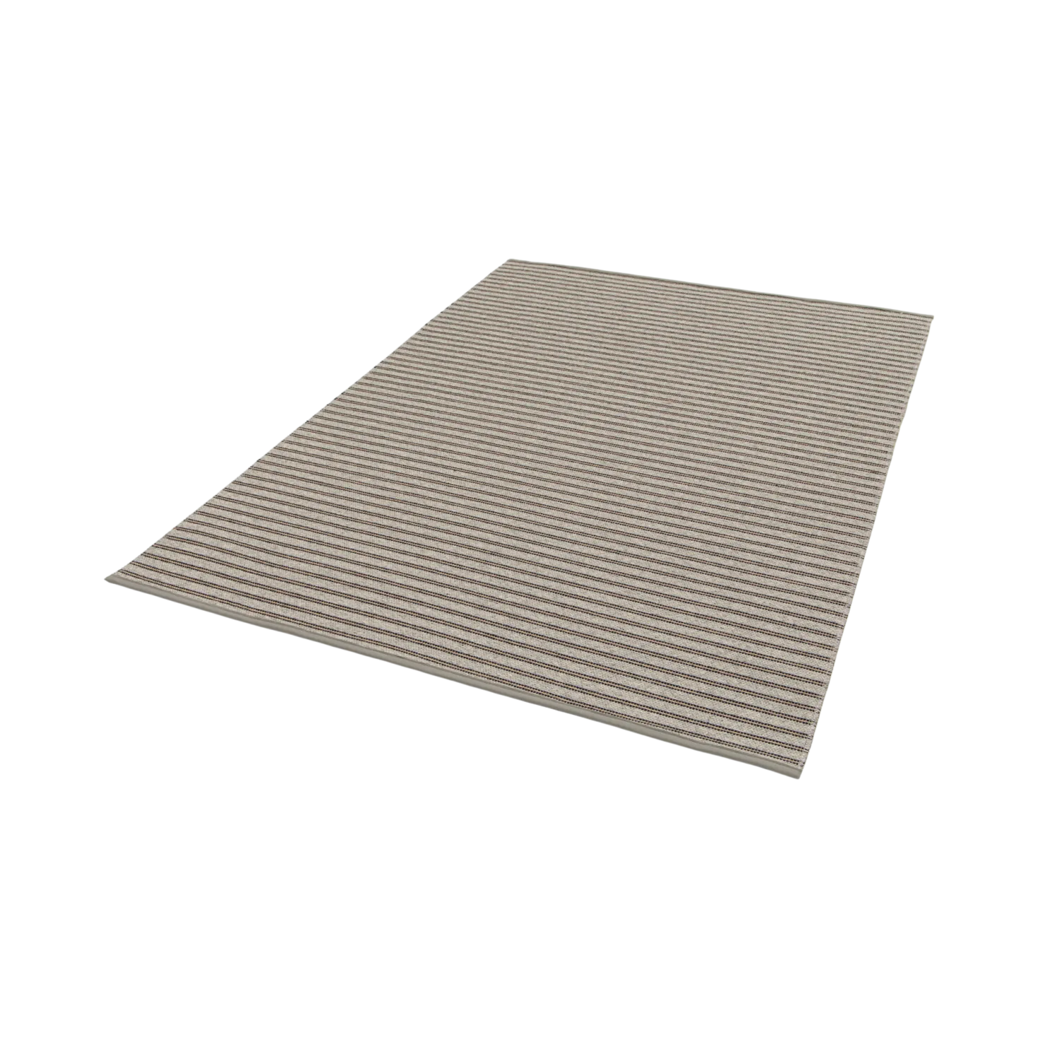 Tapis rayures laine et jute Blandine