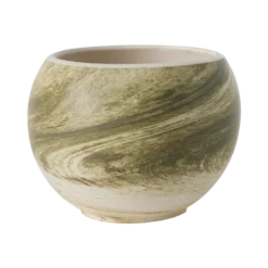 TERAPLAST Cache pot en céramique 17 cm ISCHIA