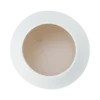 TERAPLAST Cache pot rond en céramique 28cm MURANO blanc