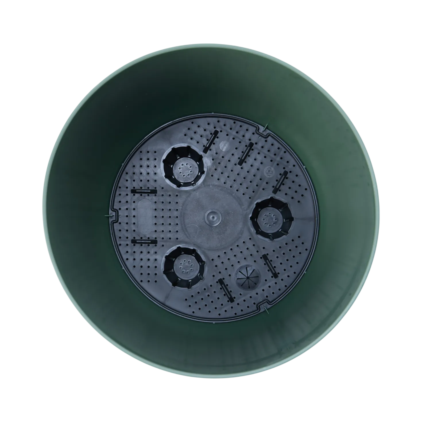 TERAPLAST Pot avec réservoir 38 cm OVER vert