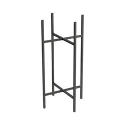 TERAPLAST Support métallique pour pot 77cm IRON
