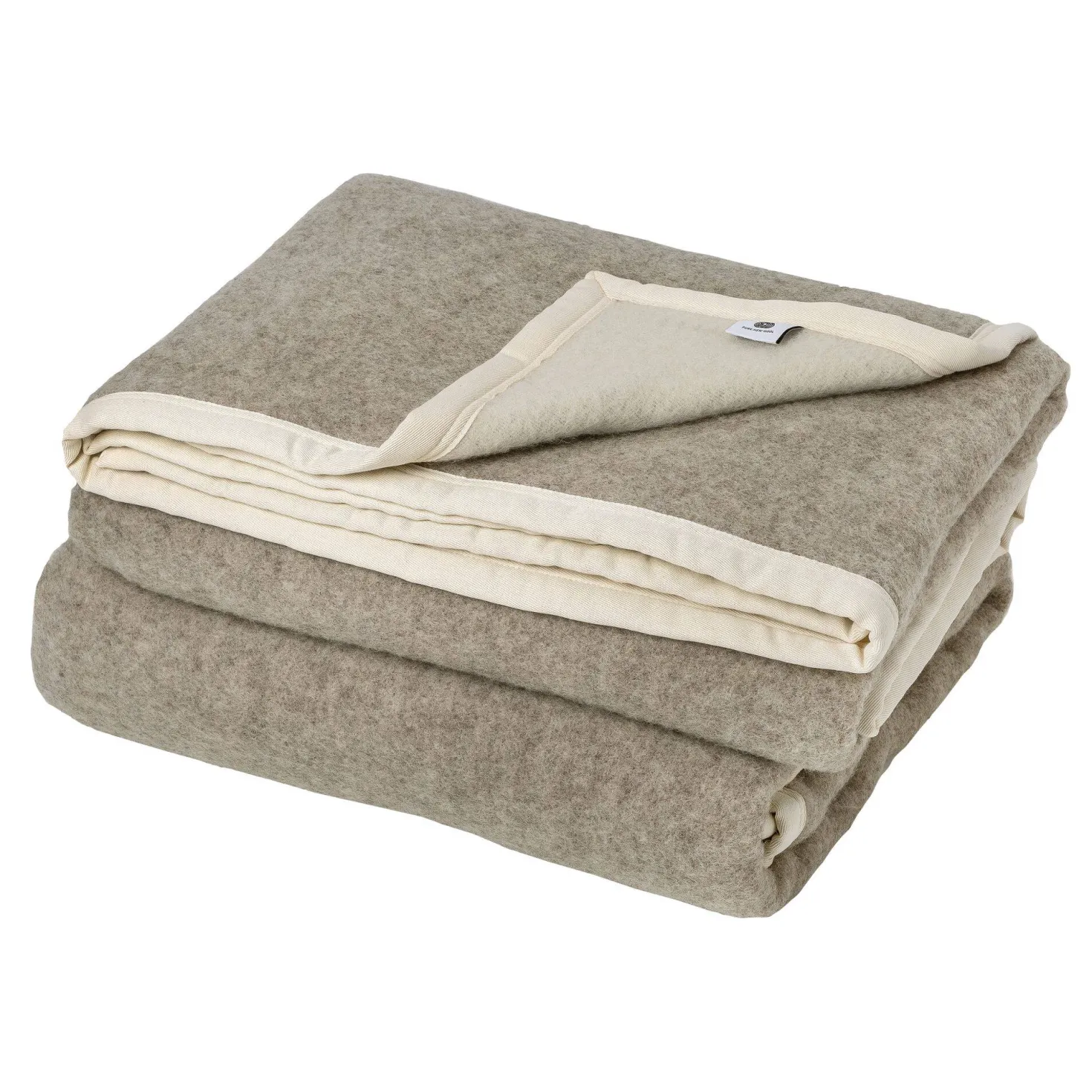 TOISON D'OR Couverture 100% pure laine vierge sans teinture Pastorale