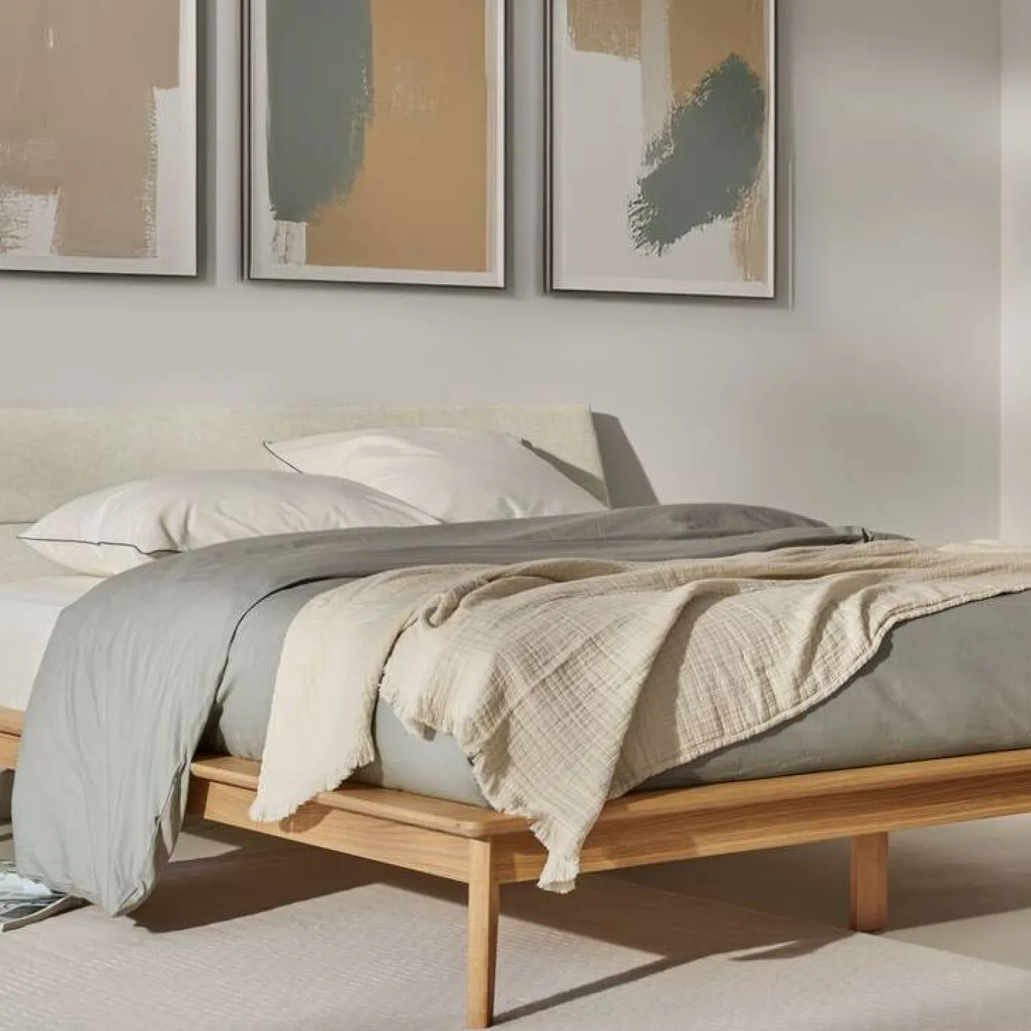 TOISON D'OR Plaid gaze de coton 125 x 180 cm Brehat