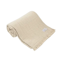 TOISON D'OR Plaid gaze de coton 125 x 180 cm Brehat