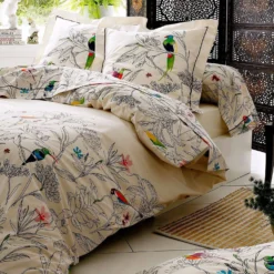 TRADILINGE Housse de couette coton brut Amazonia