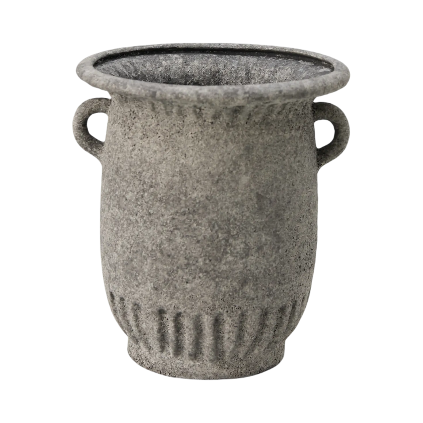 Vase antique céramique déco gris 23 cm Sioren