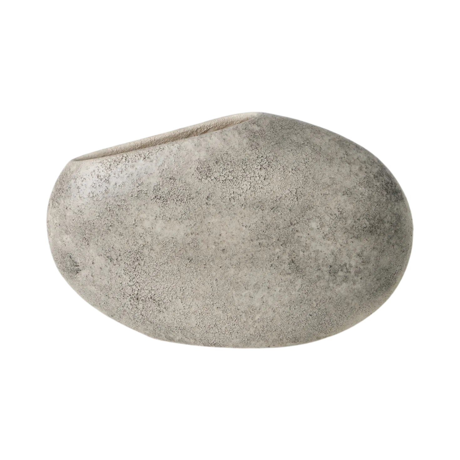 Vase céramique déco gris 21 cm Swen
