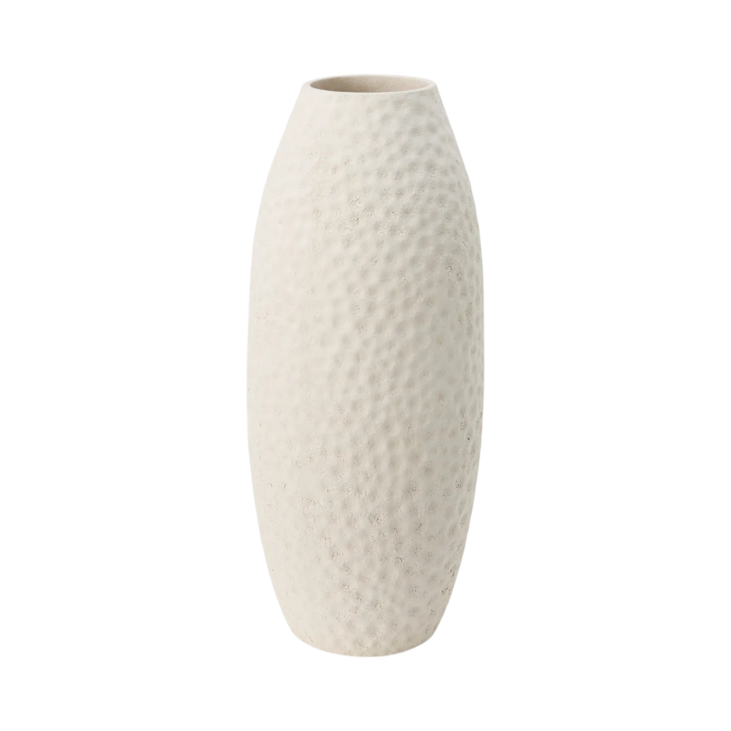 Vase céramique déco martelé 37 cm Solène