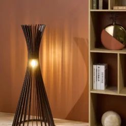 Vase céramique déco plat rond 31 cm Stellan