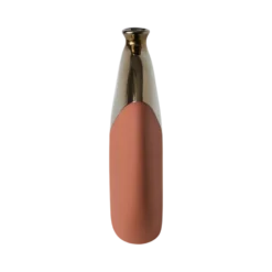 Vase céramique déco plat rond 31 cm Stellan