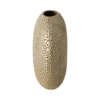 Vase céramique déco texturé doré 35 cm Sila