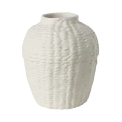 Vase céramique tressé 25 cm Sloane