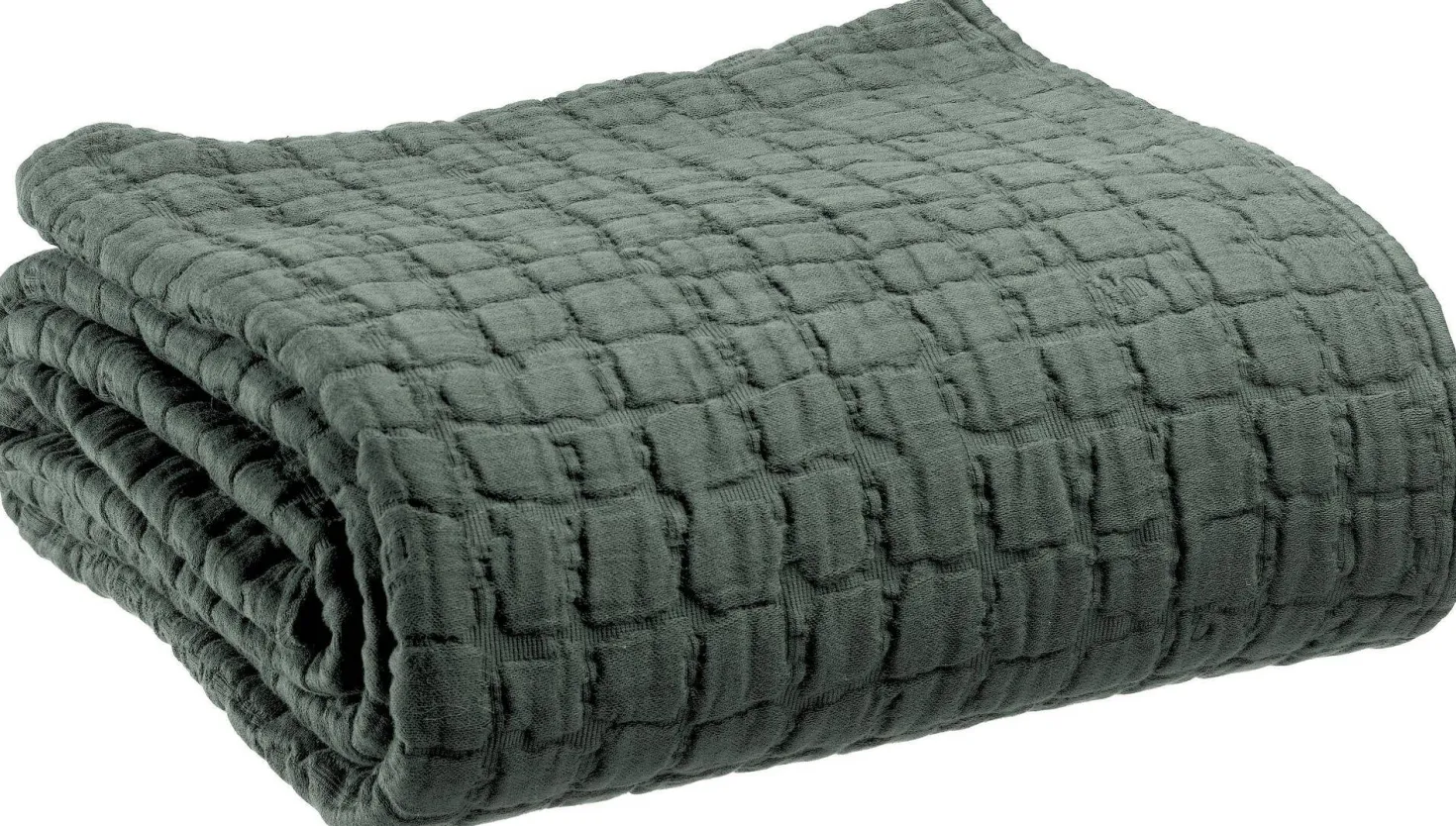 VIVARAISE Plaid coton Swami 130 x 200 cm