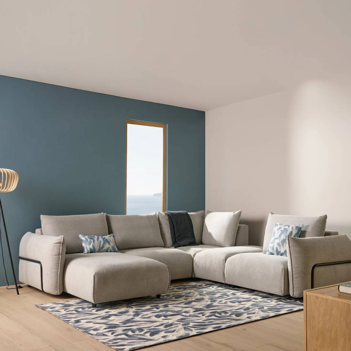 VIVARAISE Plaid coton Tana 140 x 200 cm