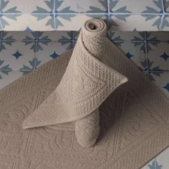 VIVARAISE Tapis de bain coton Enzo