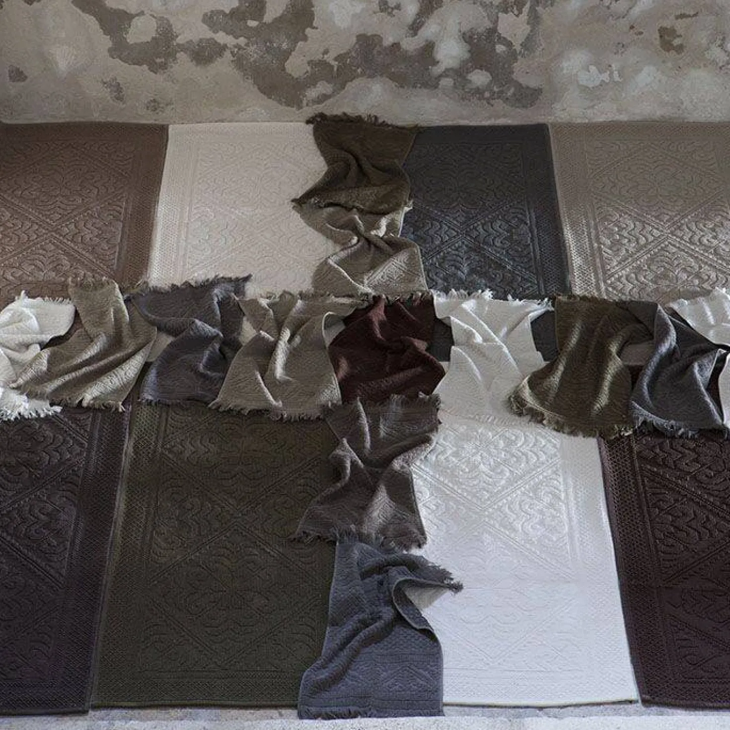 VIVARAISE Tapis de bain coton Enzo