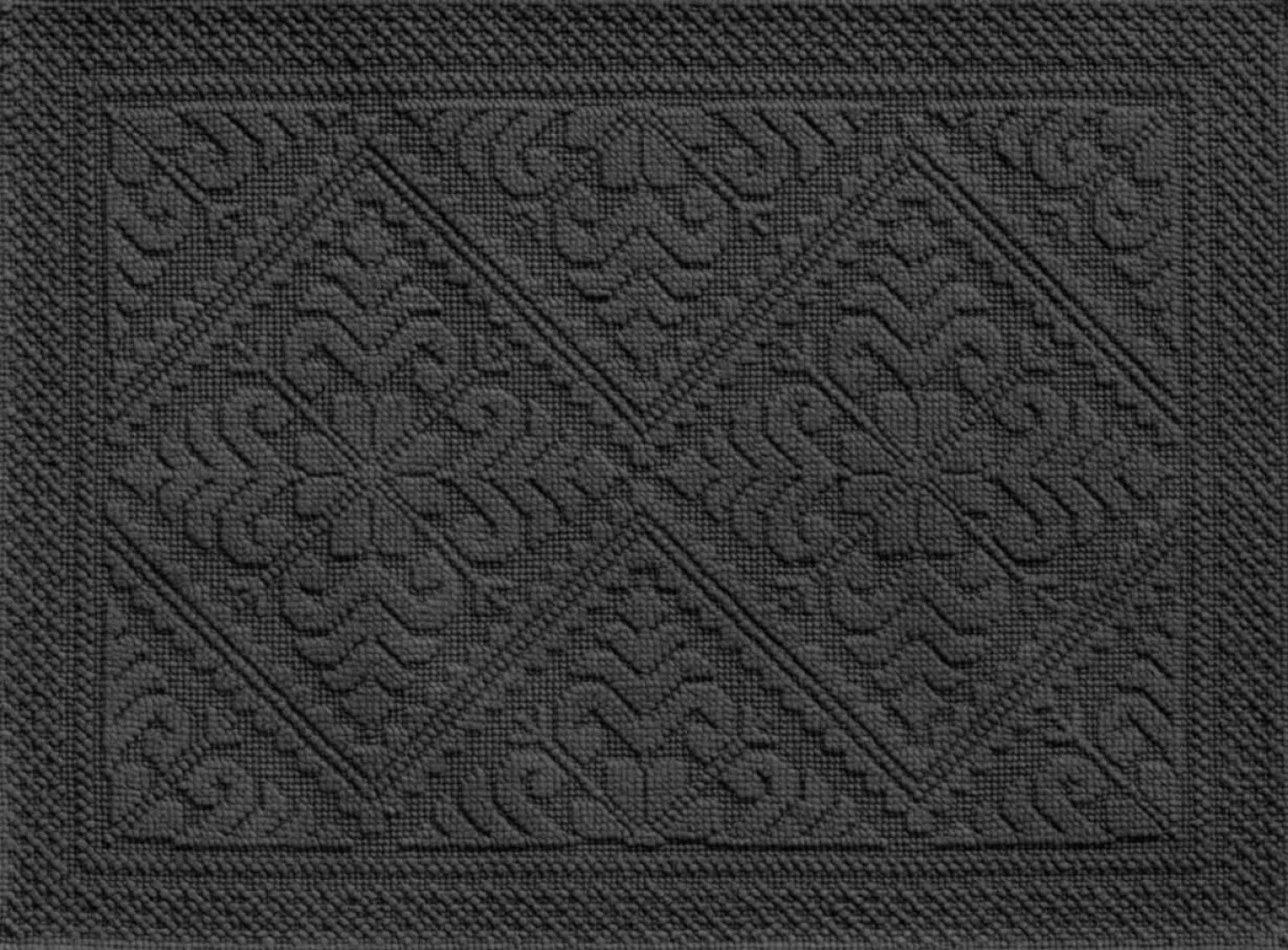 VIVARAISE Tapis de bain coton Enzo