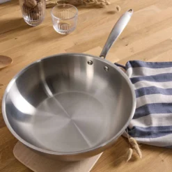 Wok inox triply diamètre 29 cm Charlize