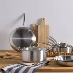 Wok inox triply diamètre 29 cm Charlize